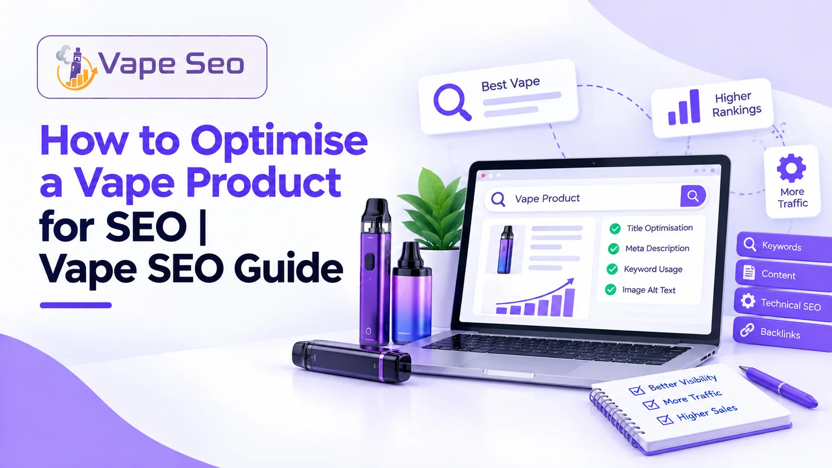 How to Optimise a Vape Product for SEO